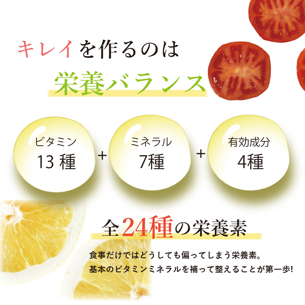全24種の栄養素