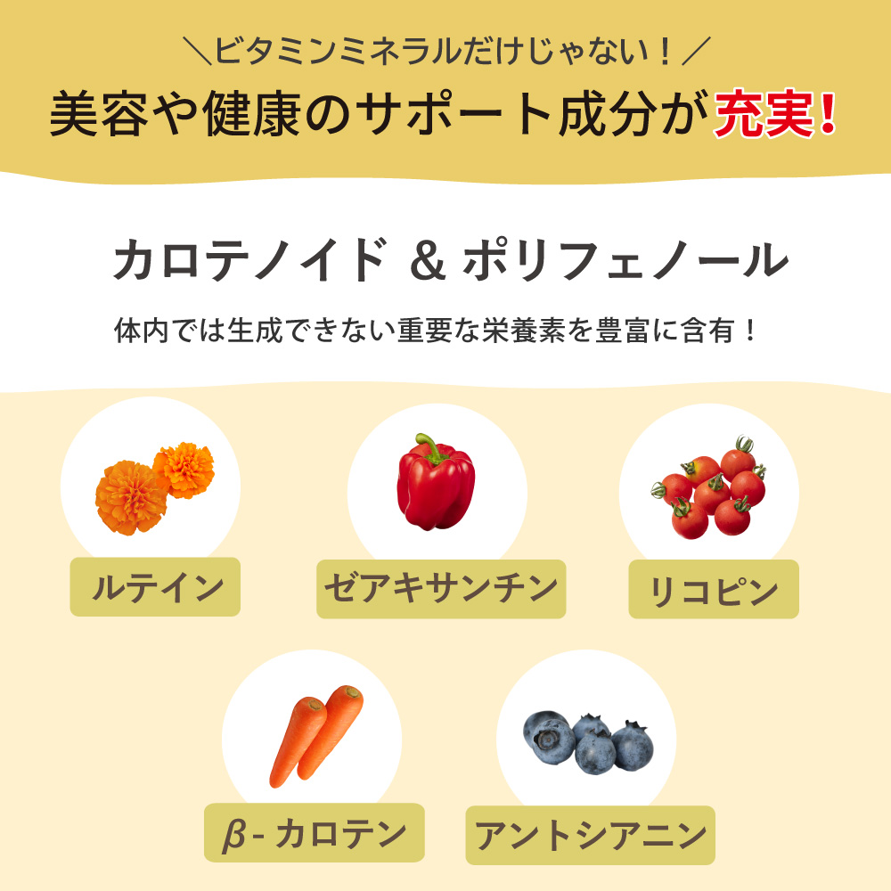 アイナチュラ社スーパーナイスパックは美容や健康のサポート成分が充実