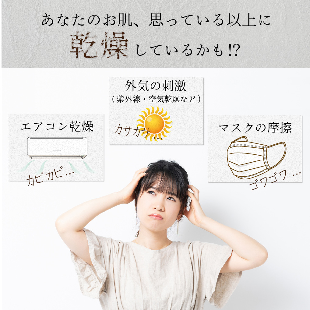 アイナチュラ Nsモイスチャーミストローションはこんなお悩みがある方におすすめ