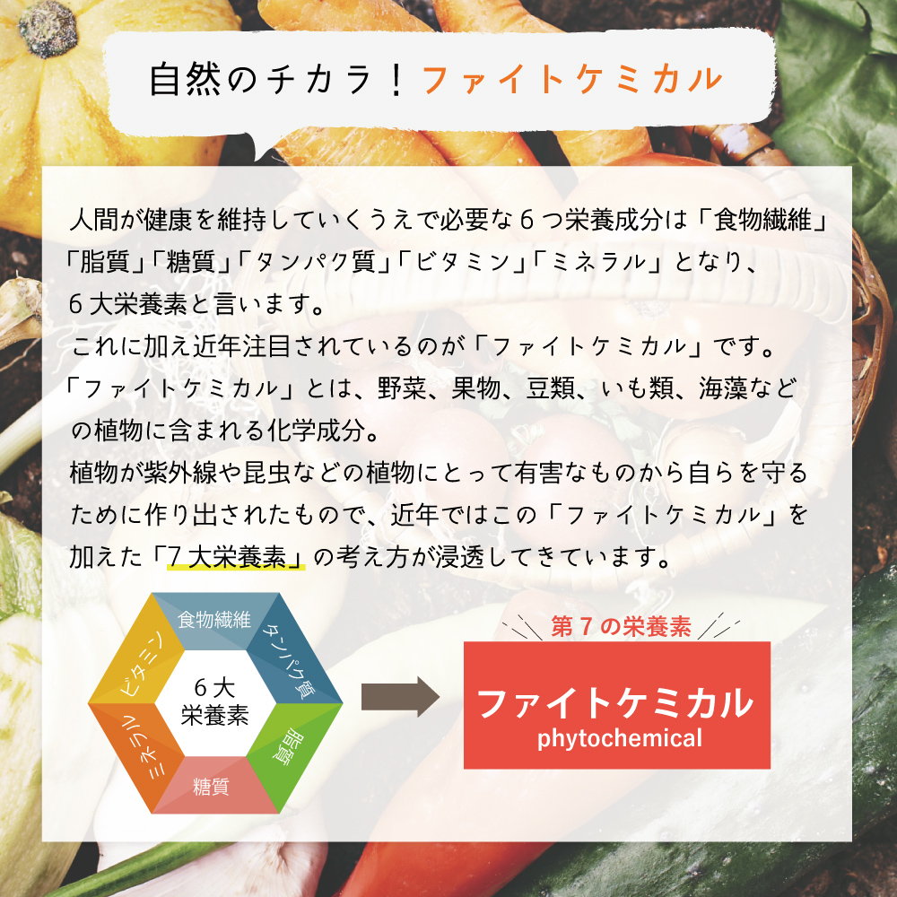 自然のチカラ　ファイトケミカル