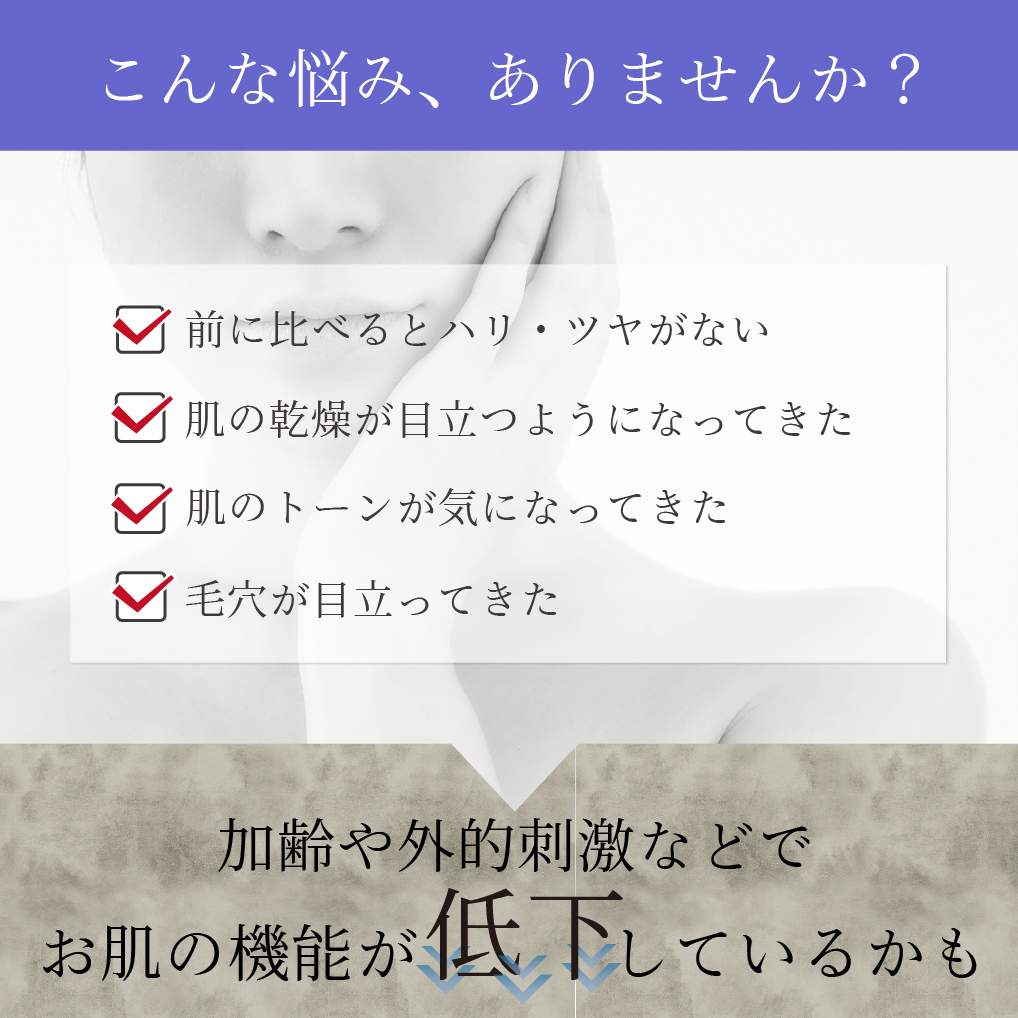 NsQ10ローションはこんなお悩みがある方におすすめ