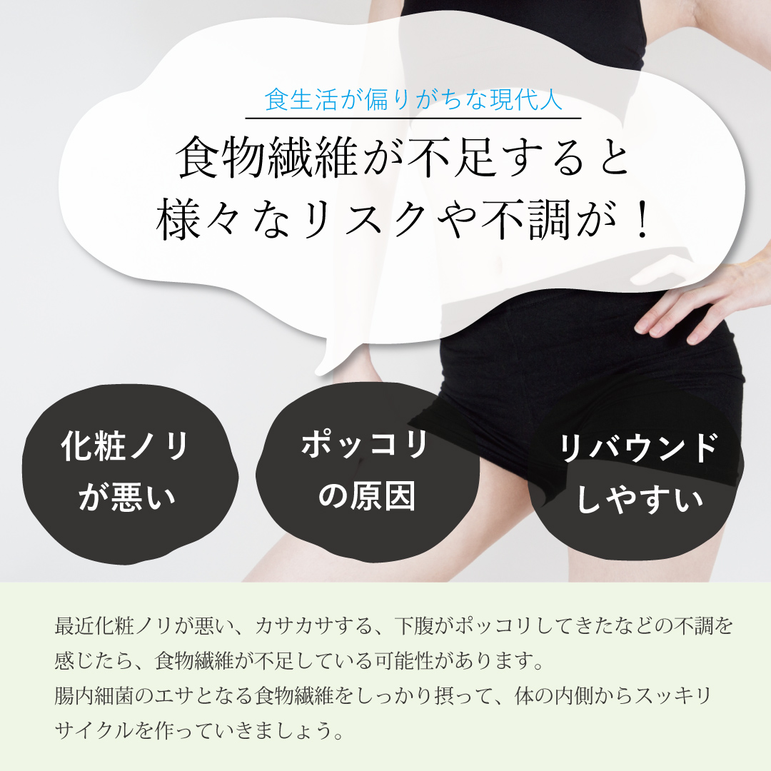 食生活が偏りがちな現代人