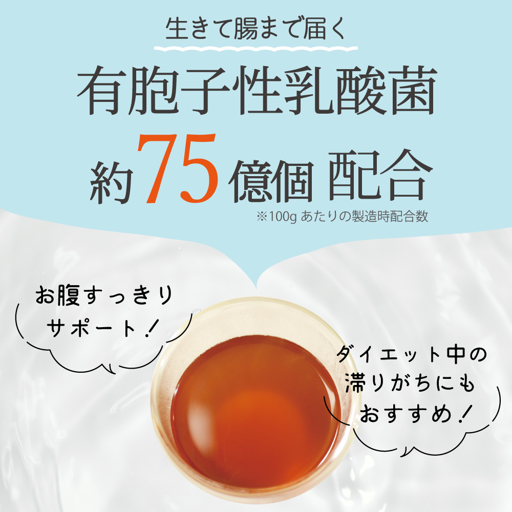 アイナチュラ社ナイスビューティーは生きて腸まで届く有胞子乳酸菌配合