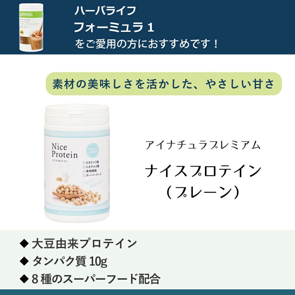 アイナチュラプレミアム　ナイスプロテイン（プレーン）